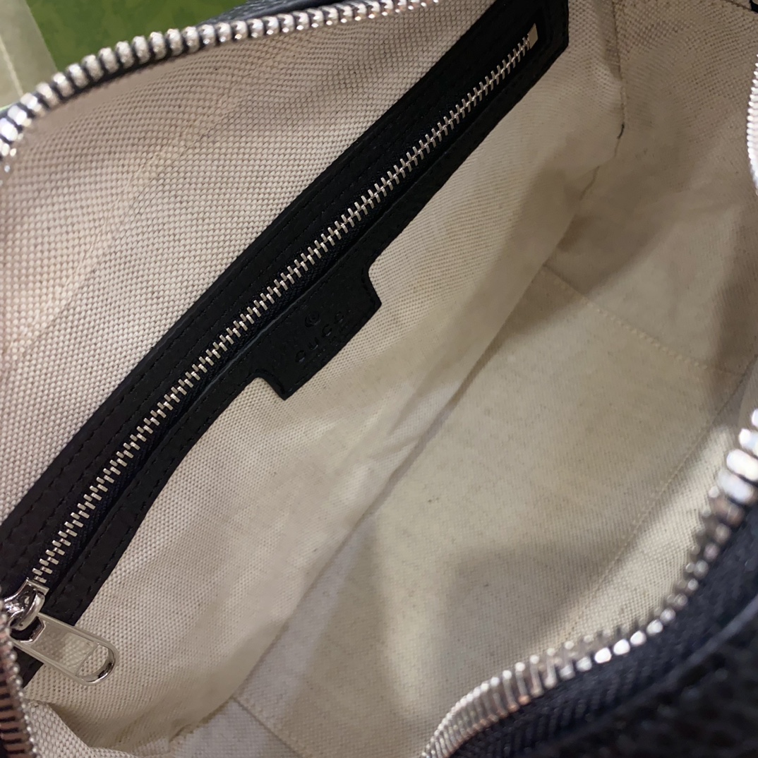 [TOP] GUCCI GG Crossbody Bag 25X16X10cm - Black