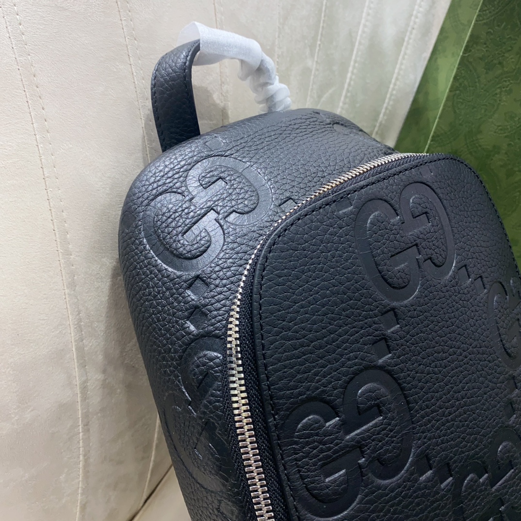 [TOP] GUCCI GG Crossbody Bag 29X19X7cm- Black