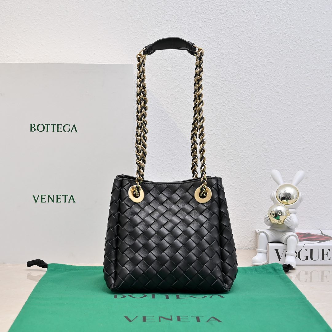[TOP] Bottega Veneta Woven Bag 21x17x16.5cm - 3 Colors
