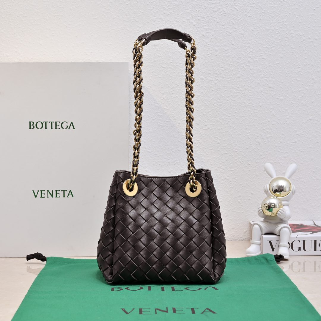 [TOP] Bottega Veneta Woven Bag 21x17x16.5cm - 3 Colors