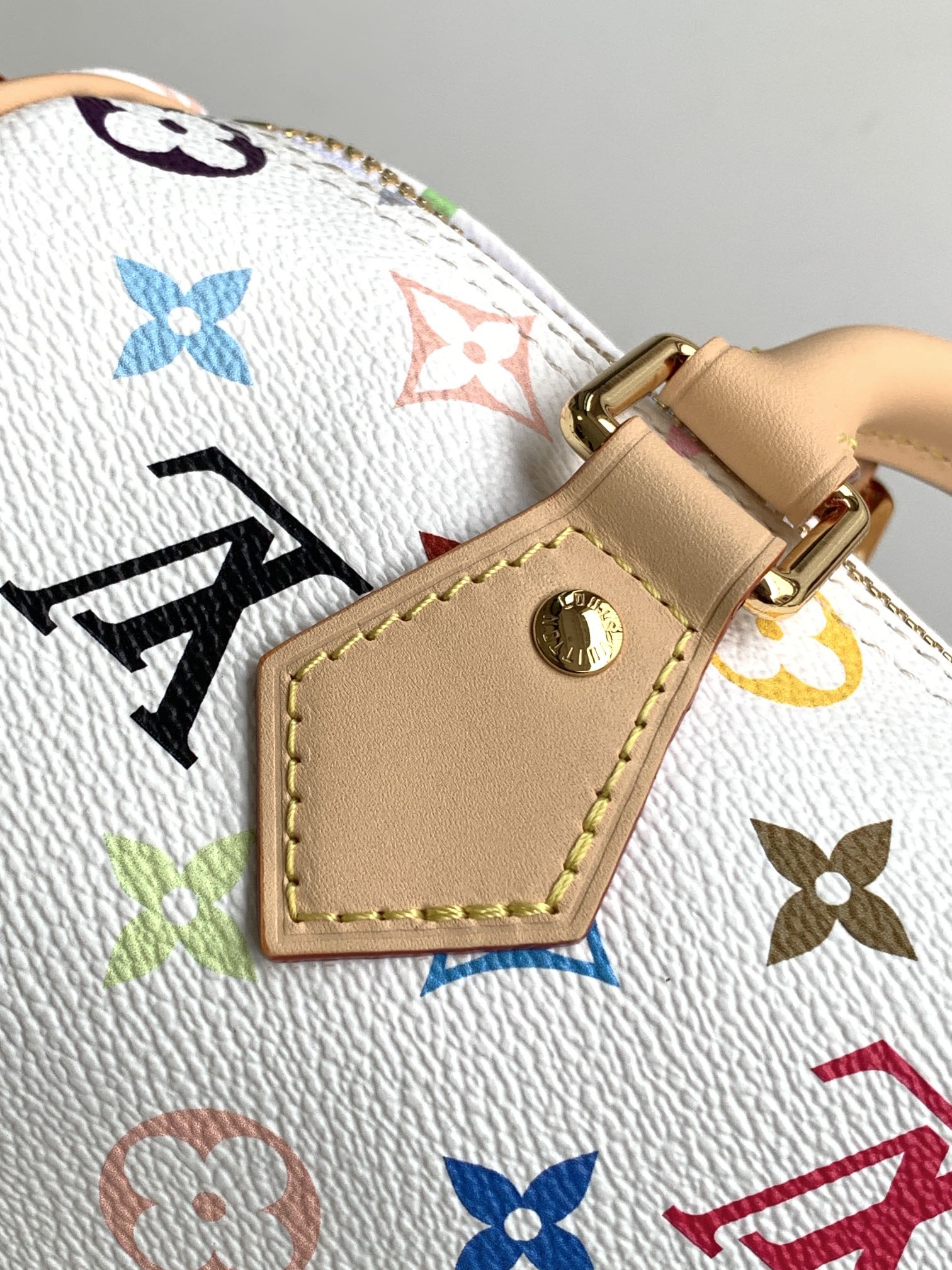 [TOP] Louis Vuitton LV Speedy Bandoulière Nano/25 Handbag 10x7.5x16cm/25x19x15cm - White