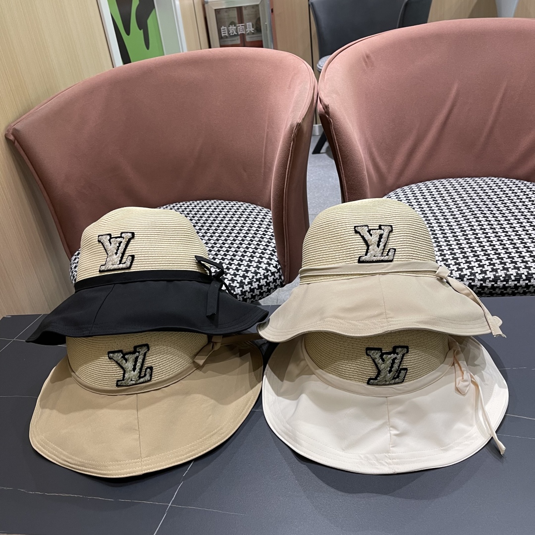 [TOP] Louis Vuitton LV Hat - 4 Colors