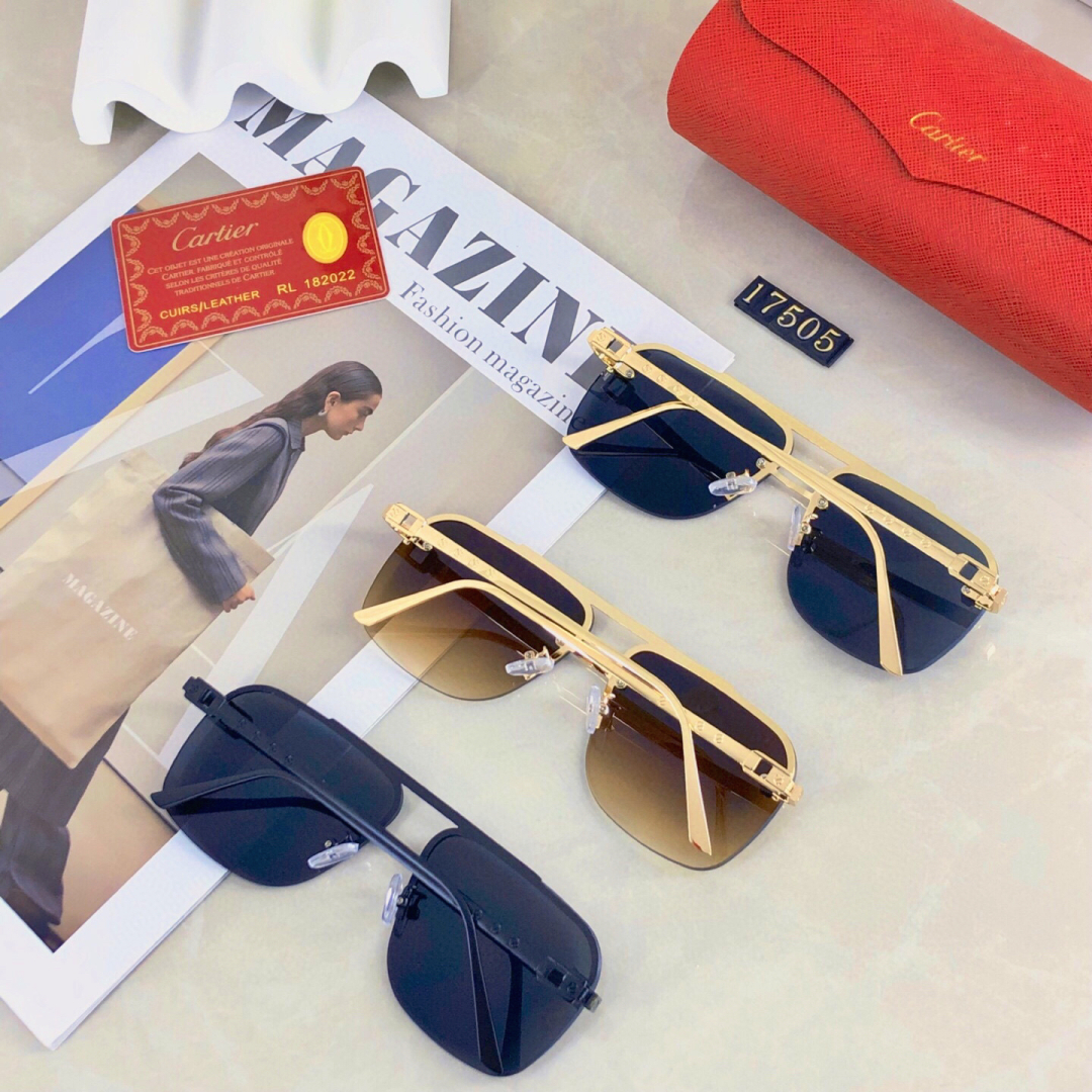 [TOP] Cartier Sunglasses - 3 Color