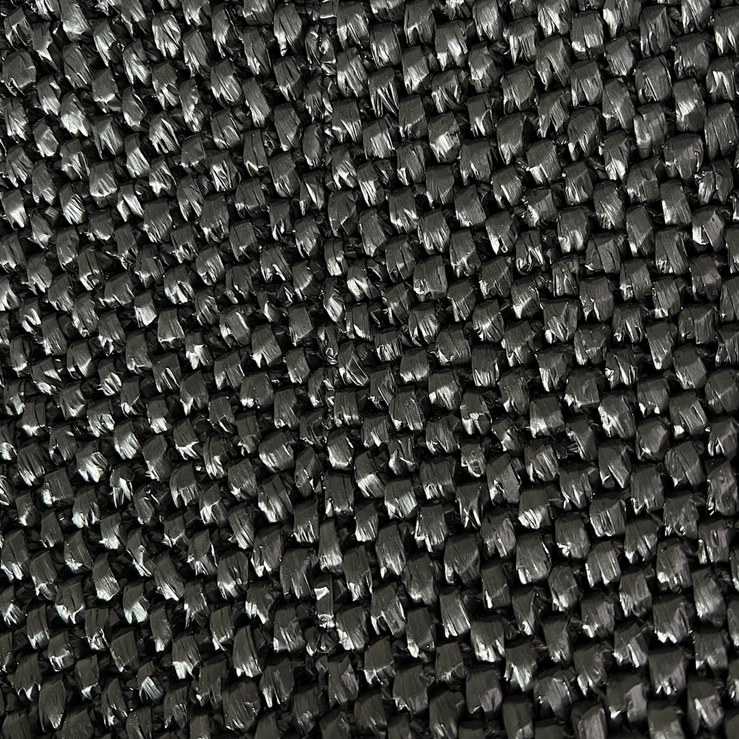 [TOP] VALENTINO Garavani Rockstud Woven Shopping Bag 48*27.5*12.5cm - Black