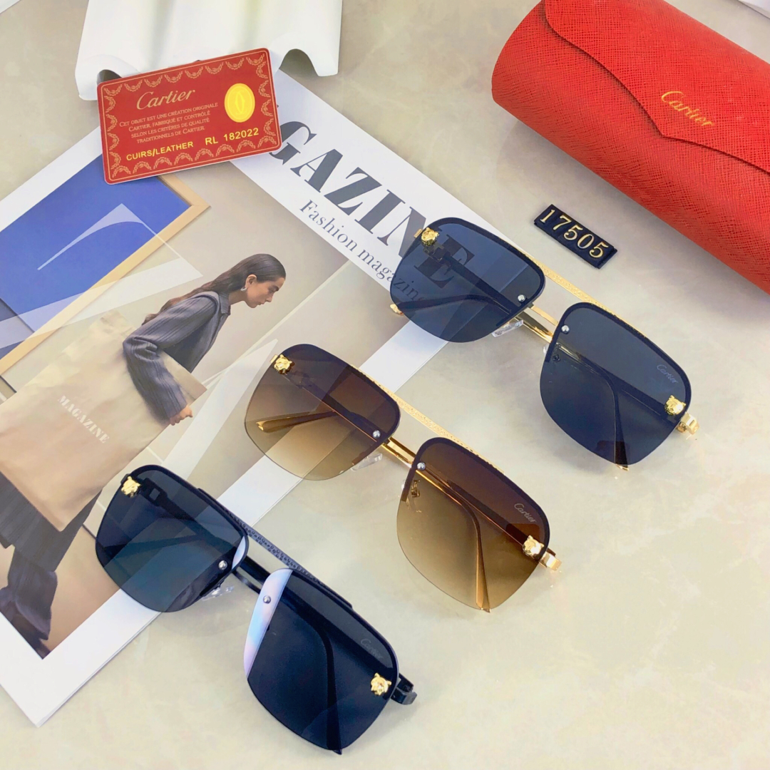 [TOP] Cartier Sunglasses - 3 Color