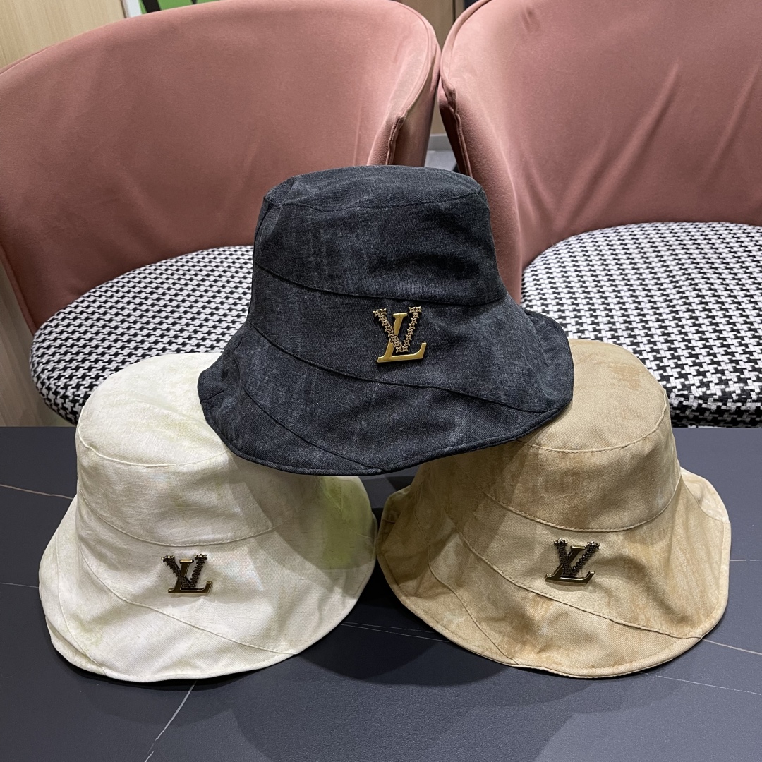 [TOP] Louis Vuitton LV Hat - 3 Colors