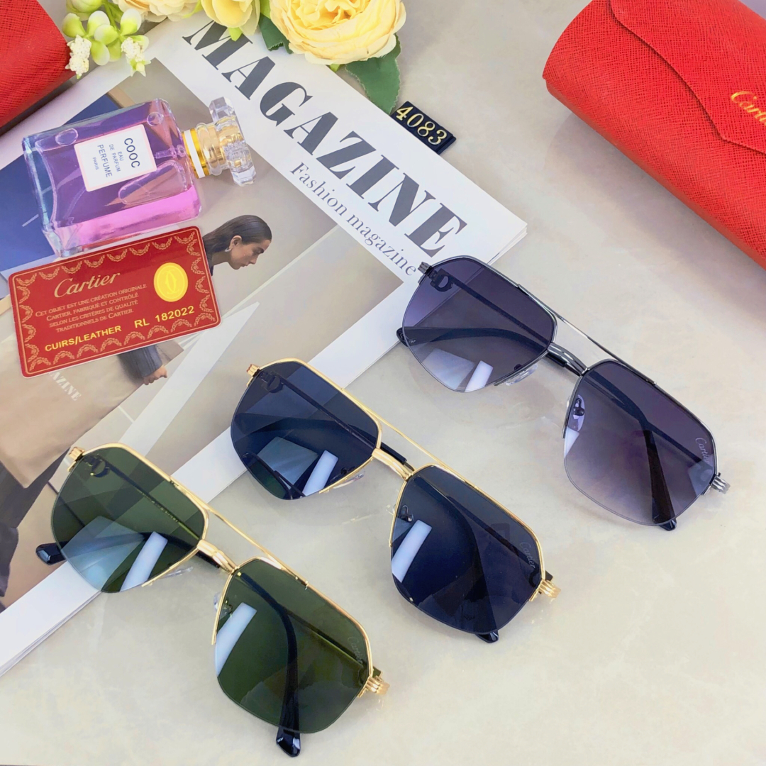 [TOP] Cartier Sunglasses - 3 Color