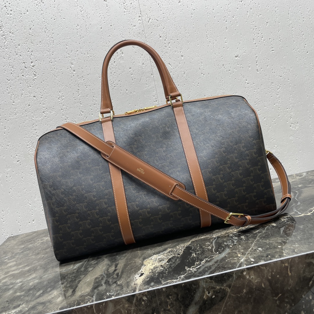[TOP] CELINE Travel Bag 2 Sizes - Brown