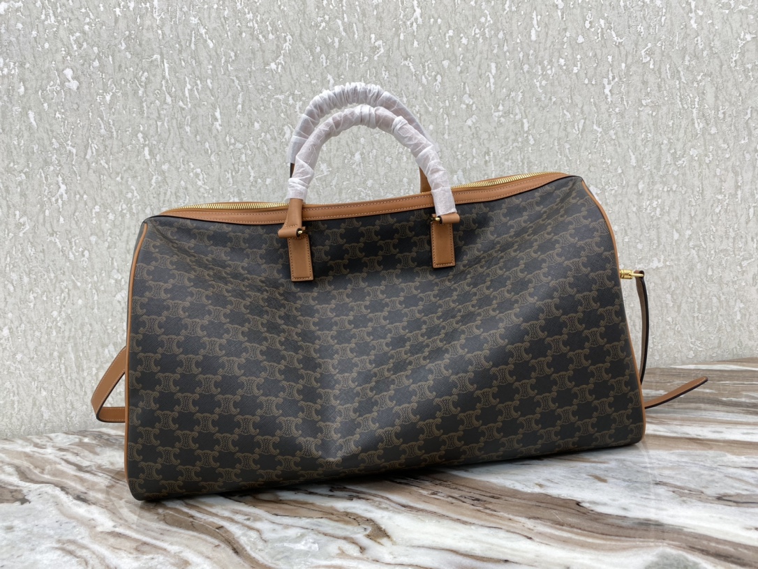 [TOP] CELINE Travel Bag 2 Sizes - Brown