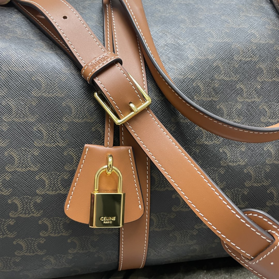 [TOP] CELINE Travel Bag 2 Sizes - Brown