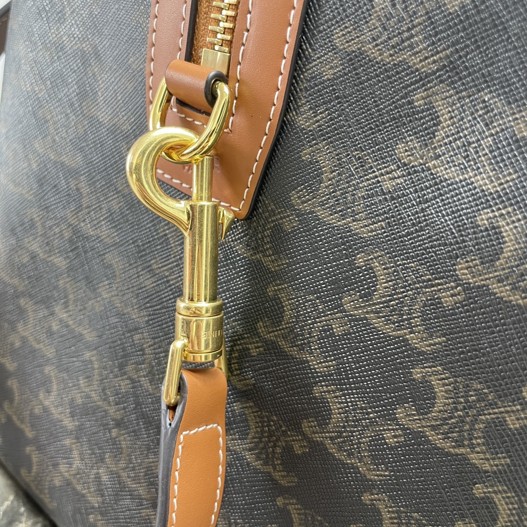 [TOP] CELINE Travel Bag 2 Sizes - Brown