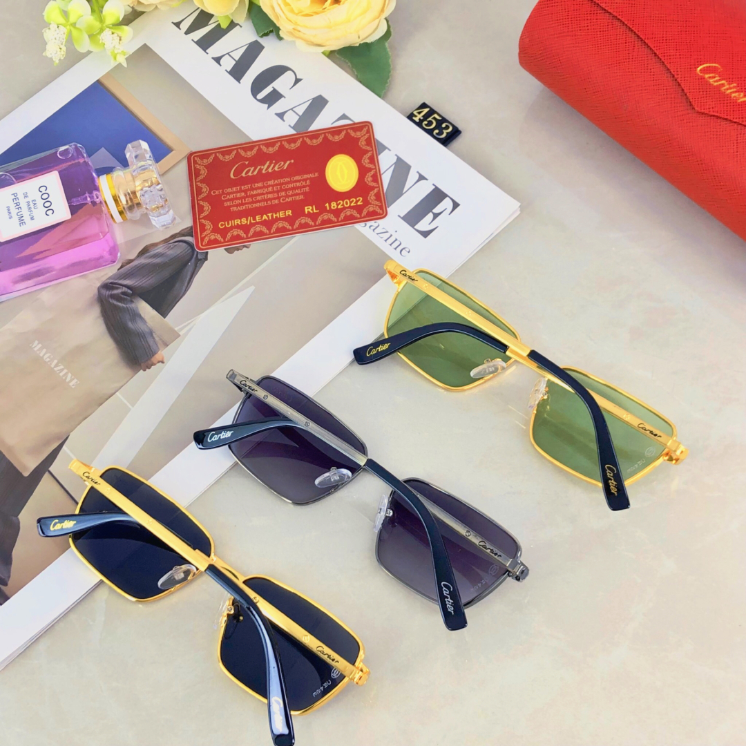 [TOP] Cartier Sunglasses - 3 Color