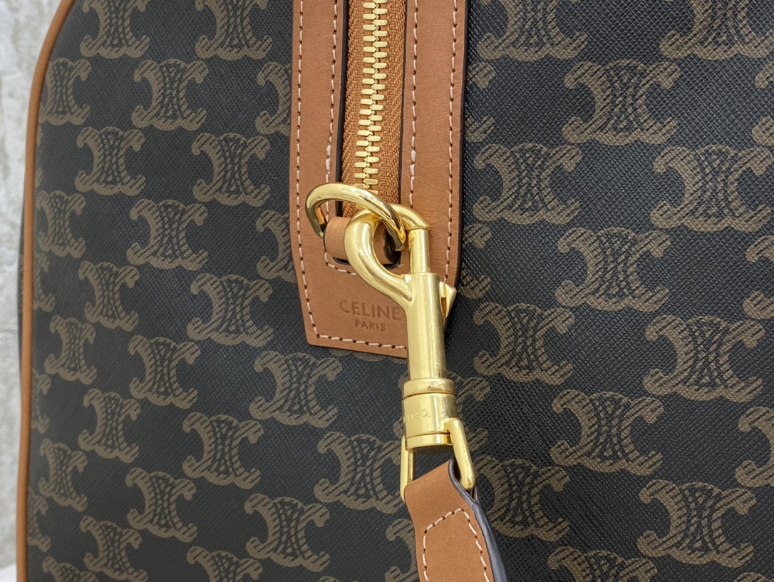 [TOP] CELINE Travel Bag 2 Sizes - Brown