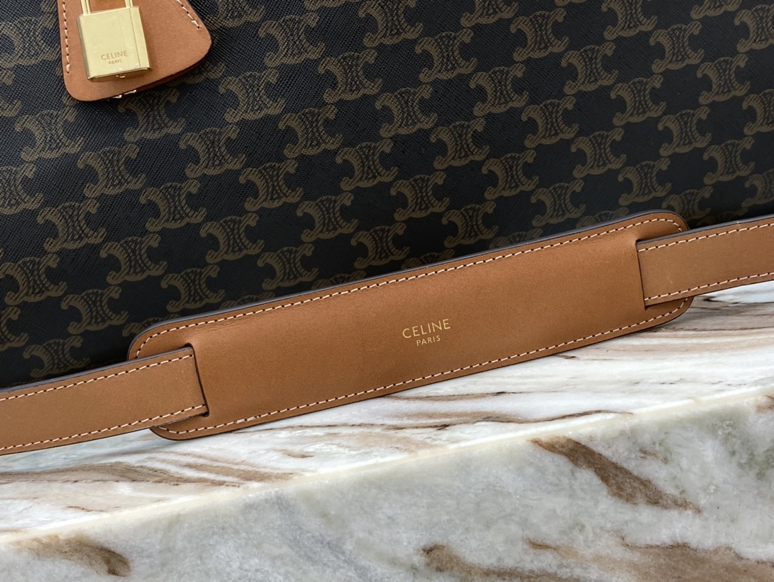 [TOP] CELINE Travel Bag 2 Sizes - Brown