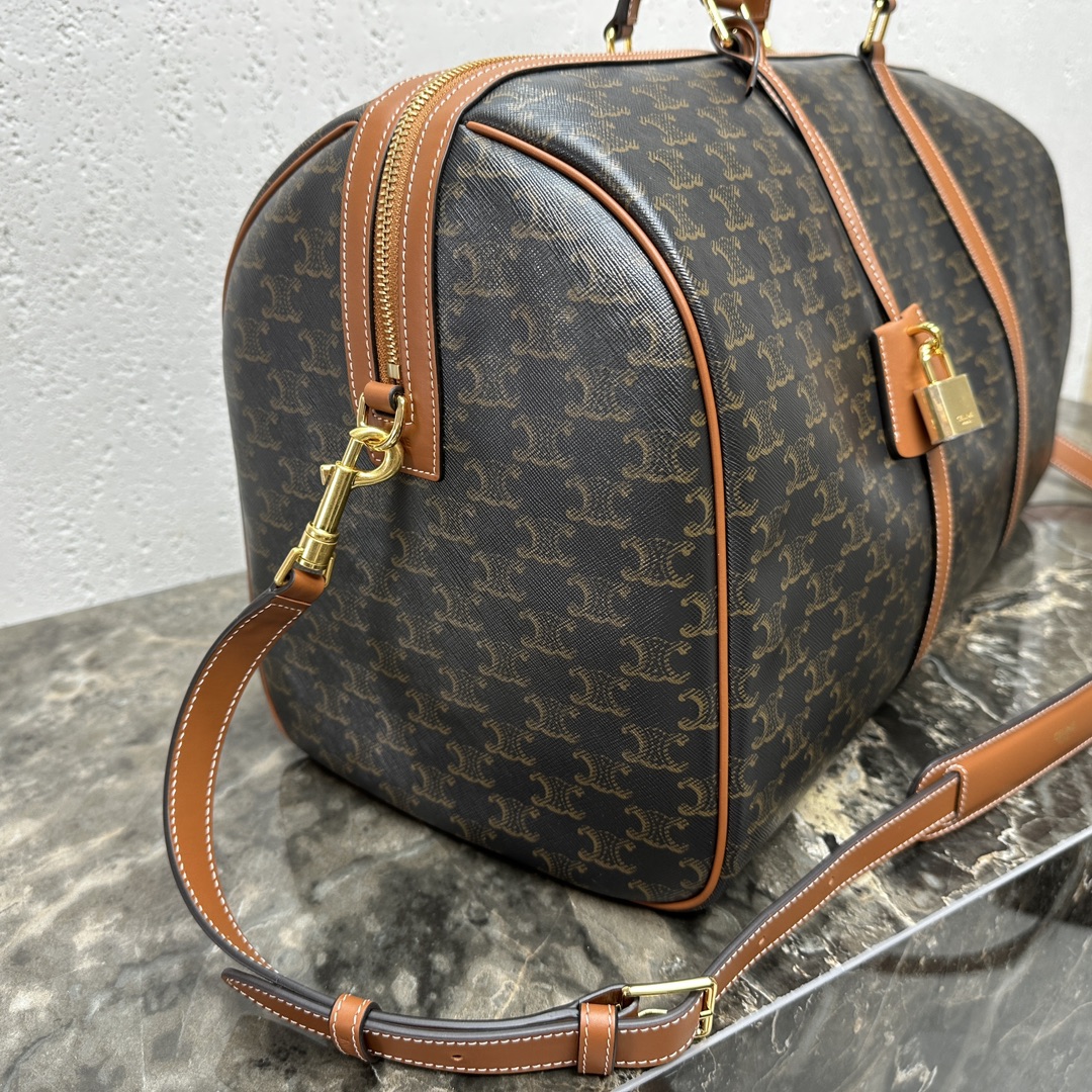 [TOP] CELINE Travel Bag 2 Sizes - Brown