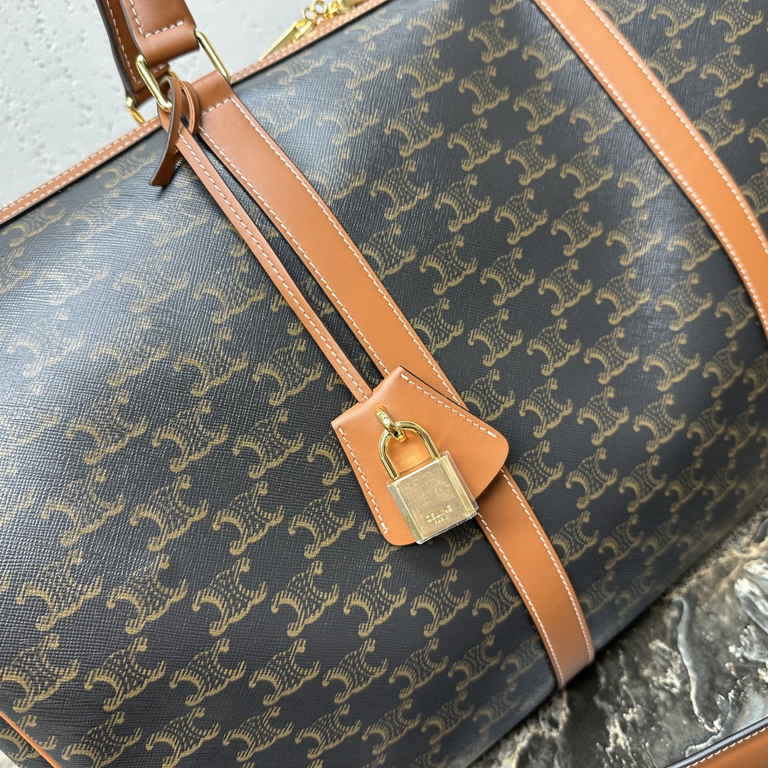 [TOP] CELINE Travel Bag 2 Sizes - Brown