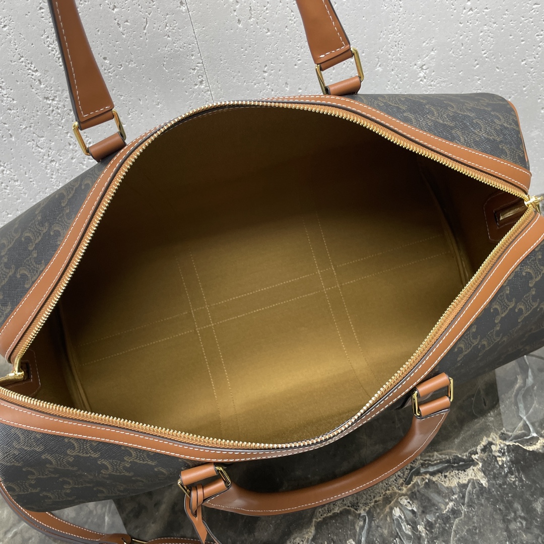 [TOP] CELINE Travel Bag 2 Sizes - Brown
