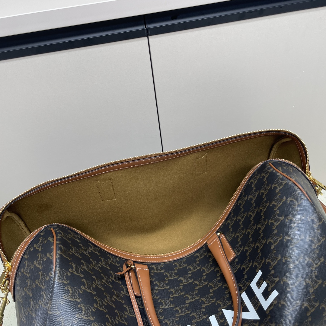 [TOP] CELINE Travel Bag 2 Sizes - Brown