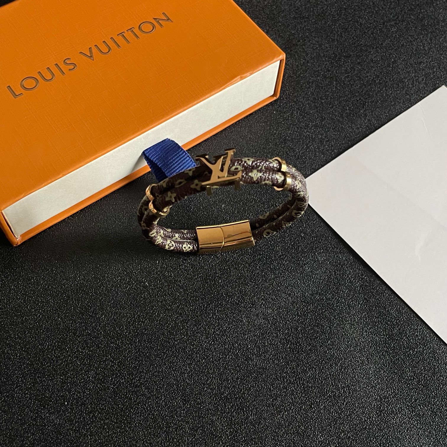 [TOP] Louis Vuitton LV Bracelet - Brown