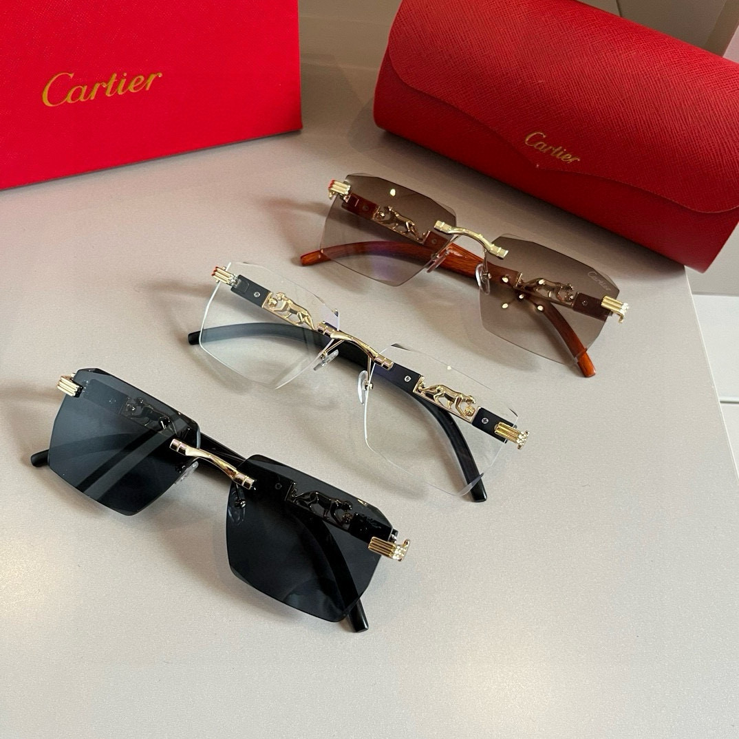 [TOP] Cartier Sunglasses - 3 Color