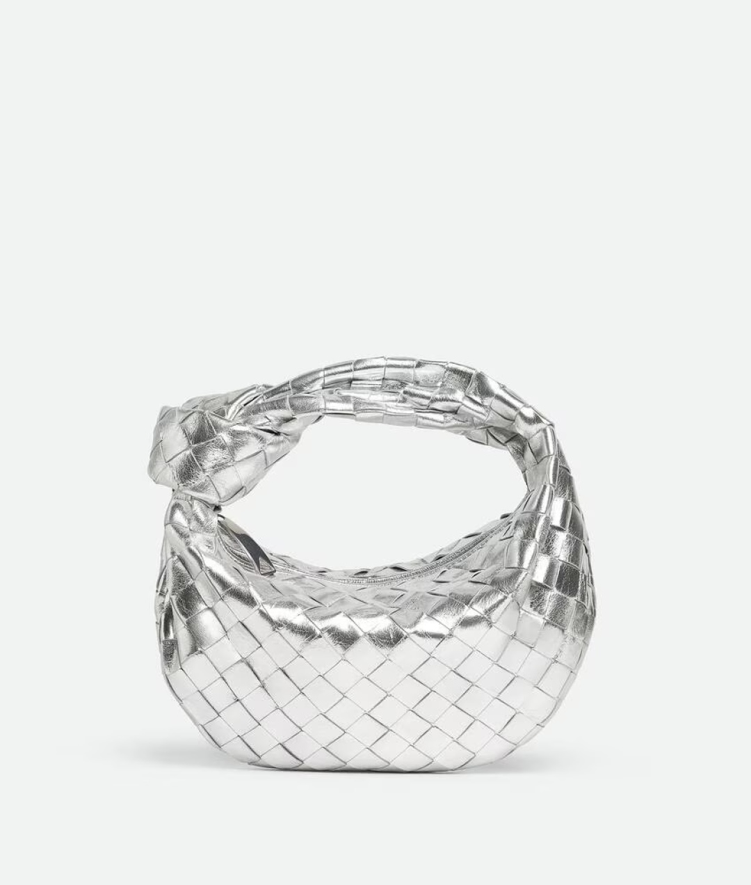 [TOP] Bottega Veneta BV Jodie Bag 26x13x8.5cm /36×21×13cm- Gold/Silver