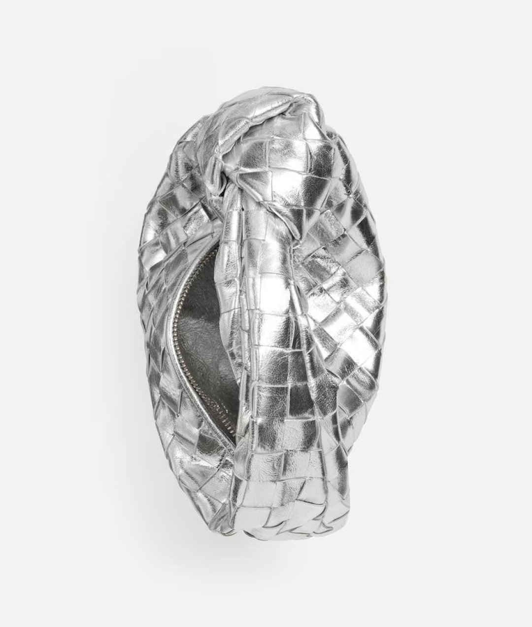 [TOP] Bottega Veneta BV Jodie Bag 26x13x8.5cm /36×21×13cm- Gold/Silver