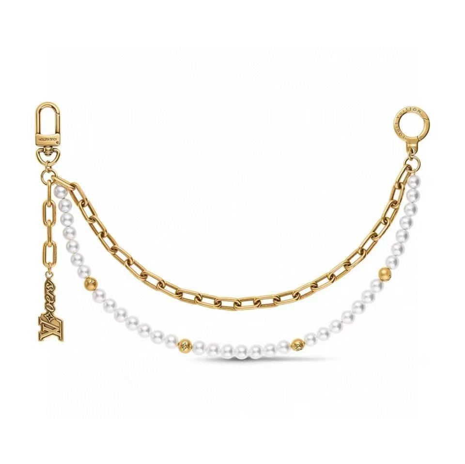 [TOP] Louis Vuitton LV Belt Chain and Bag Charm Collection - 3 Colors