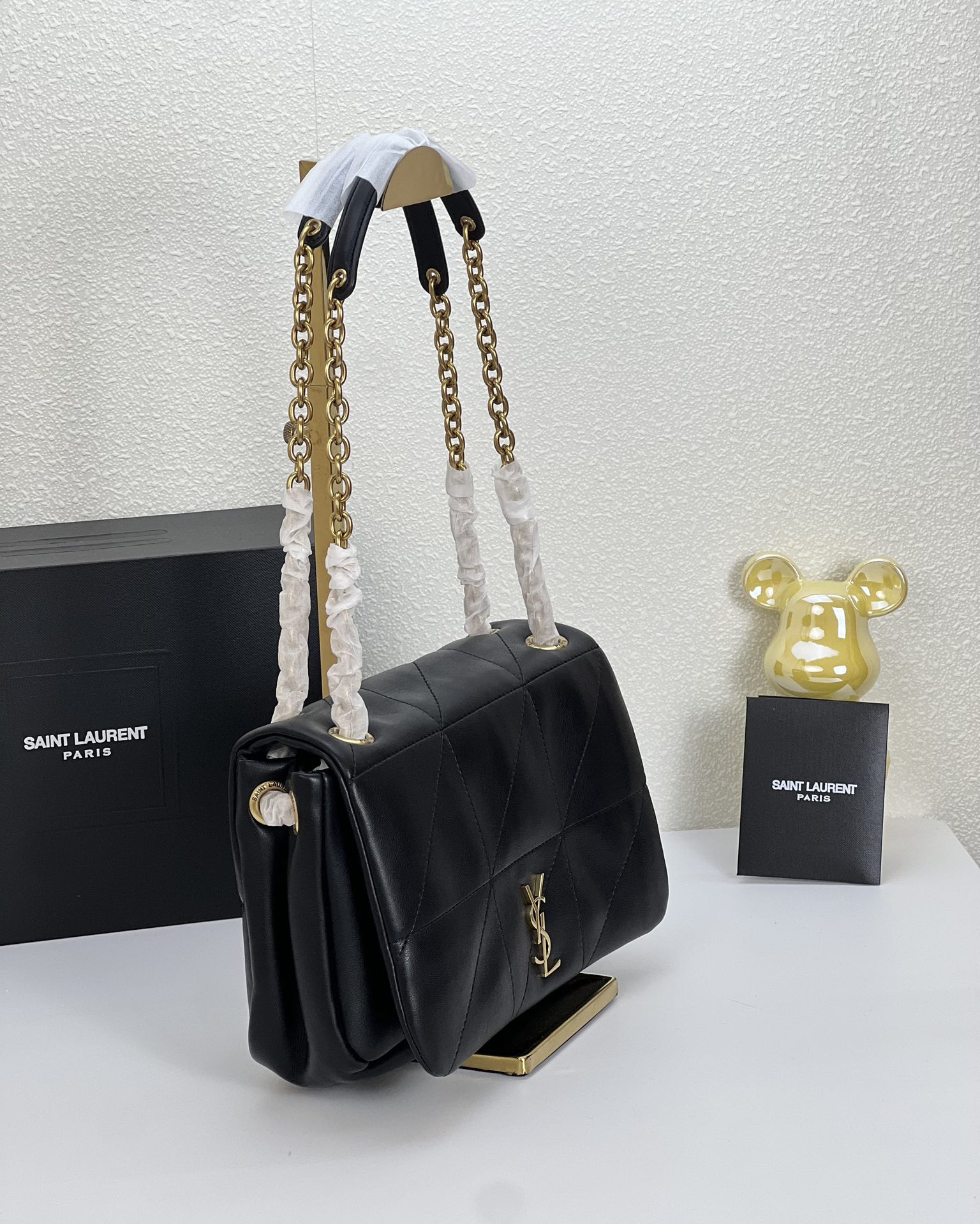 [TOP] Yves Saint Laurent YSL Jamie Bag 25x16x7cm - Black