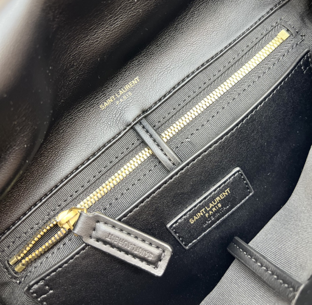[TOP] Yves Saint Laurent YSL Jamie Bag 25x16x7cm - Black