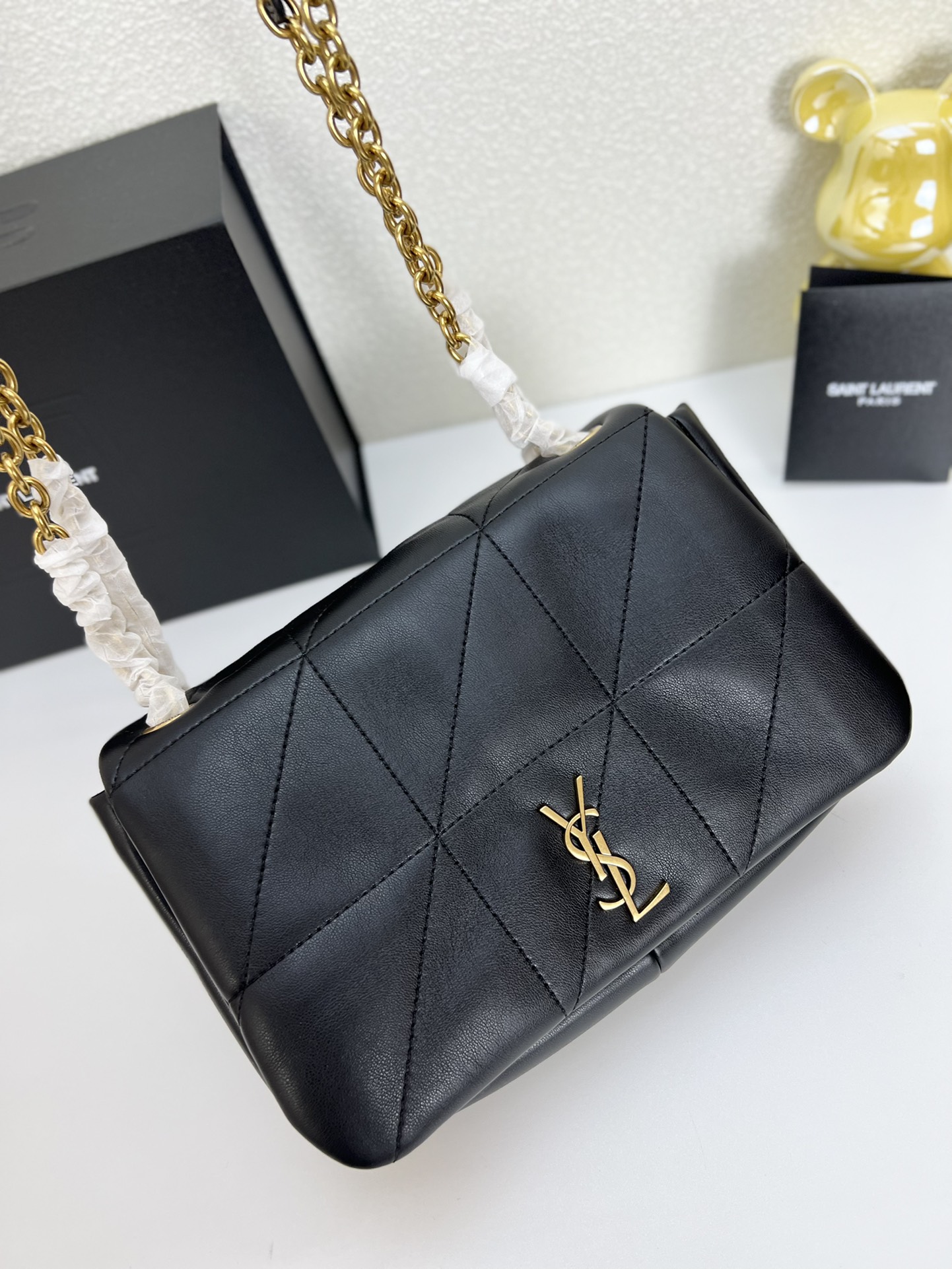 [TOP] Yves Saint Laurent YSL Jamie Bag 25x16x7cm - Black