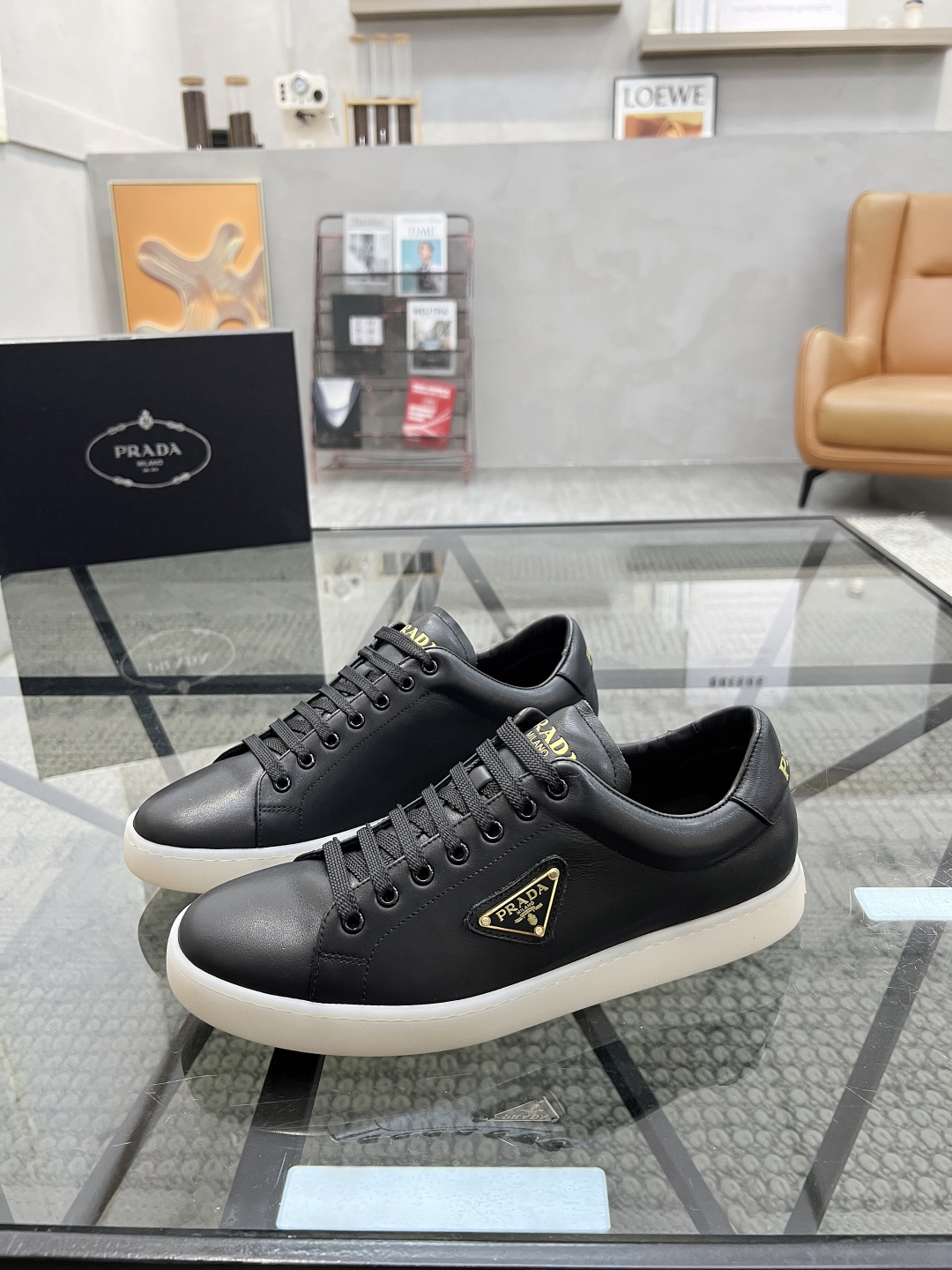 [TOP] PRADA Men's Casual Shoes - 2 Colour