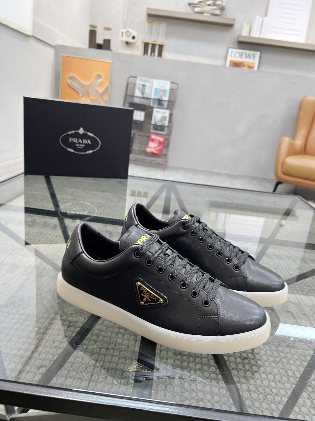 [TOP] PRADA Men's Casual Shoes - 2 Colour