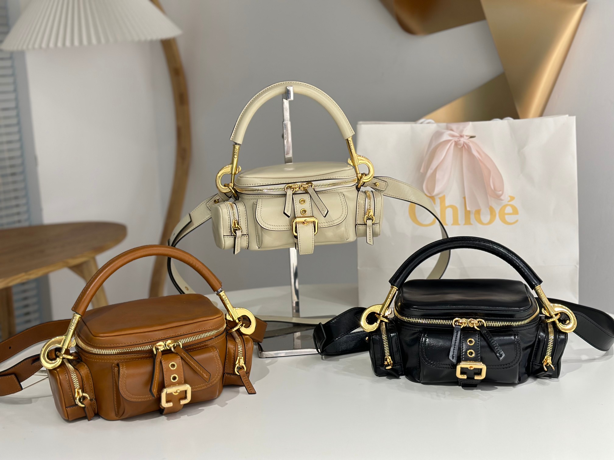 [TOP] Chloe Camera Bag 25x12x12cm - 3 Colors