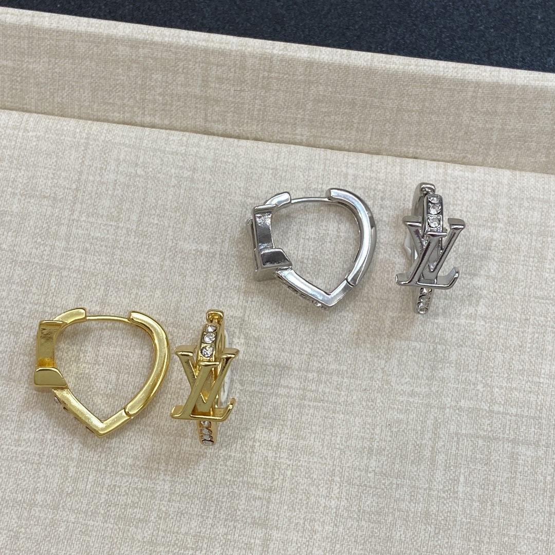 [TOP] Louis Vuitton LV Earrings - 2 Colors