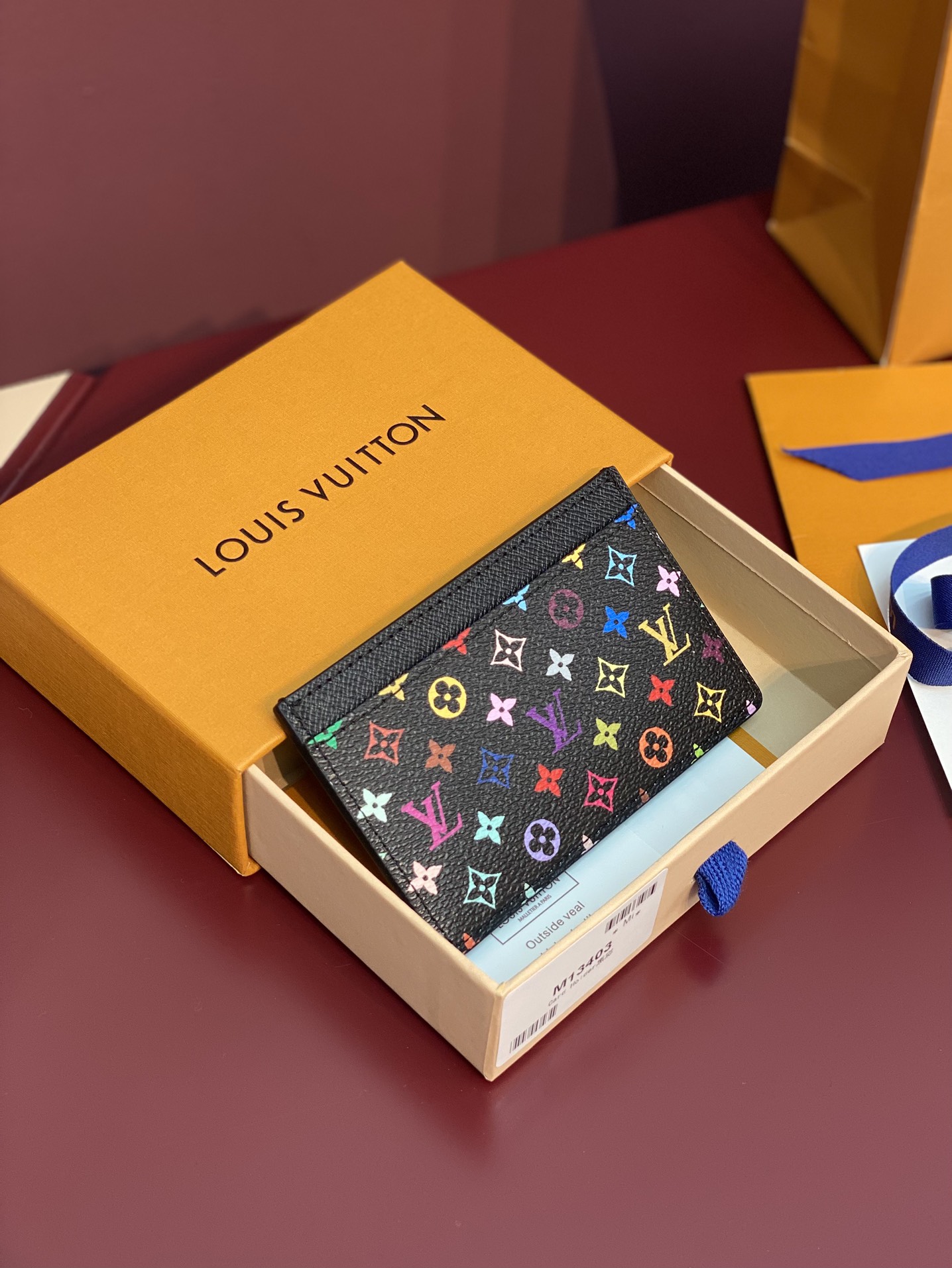 [TOP] Louis Vuitton LV Business Card Holder 11*7*0.5cm - Monogram