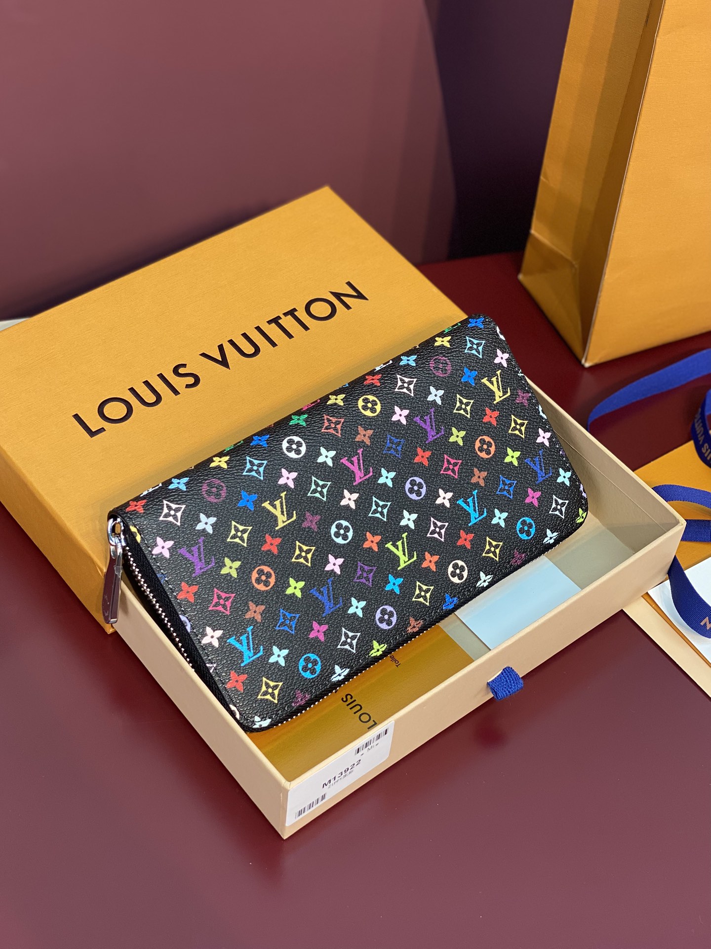 [TOP] Louis Vuitton LV Zip Wallet 19*10cm - Monogram