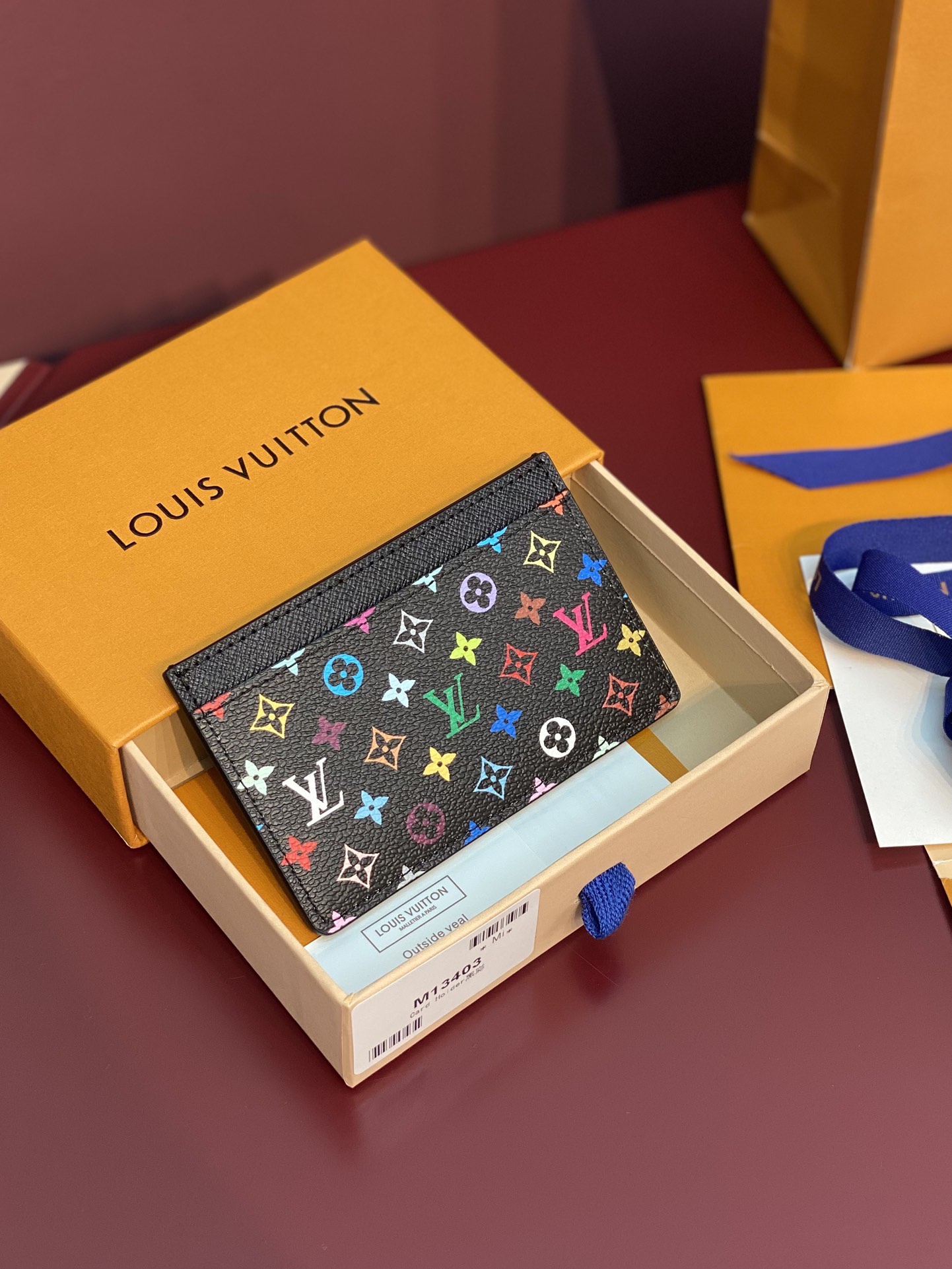 [TOP] Louis Vuitton LV Business Card Holder 11*7*0.5cm - Monogram