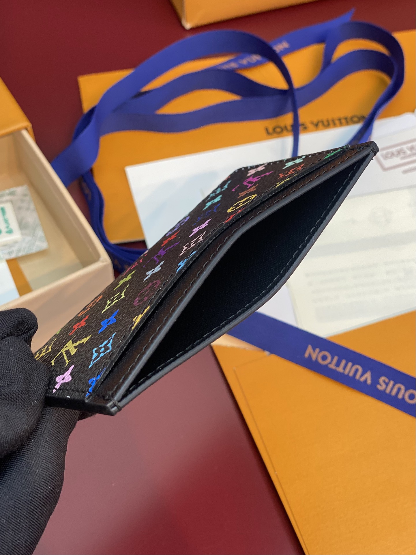 [TOP] Louis Vuitton LV Business Card Holder 11*7*0.5cm - Monogram