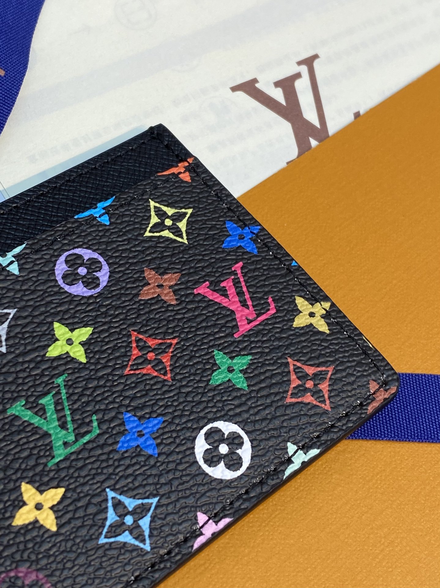[TOP] Louis Vuitton LV Business Card Holder 11*7*0.5cm - Monogram