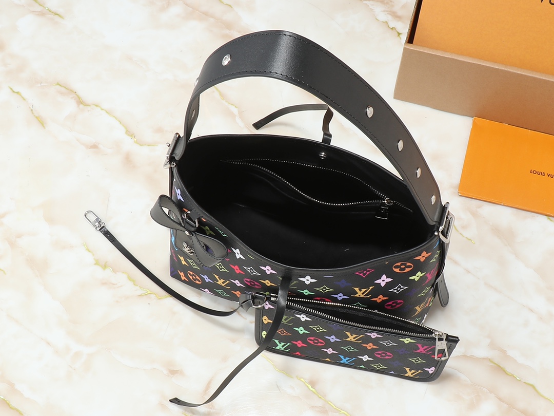 [TOP] Louis Vuitton LV Carryall Bag 29x24x12cm - Black