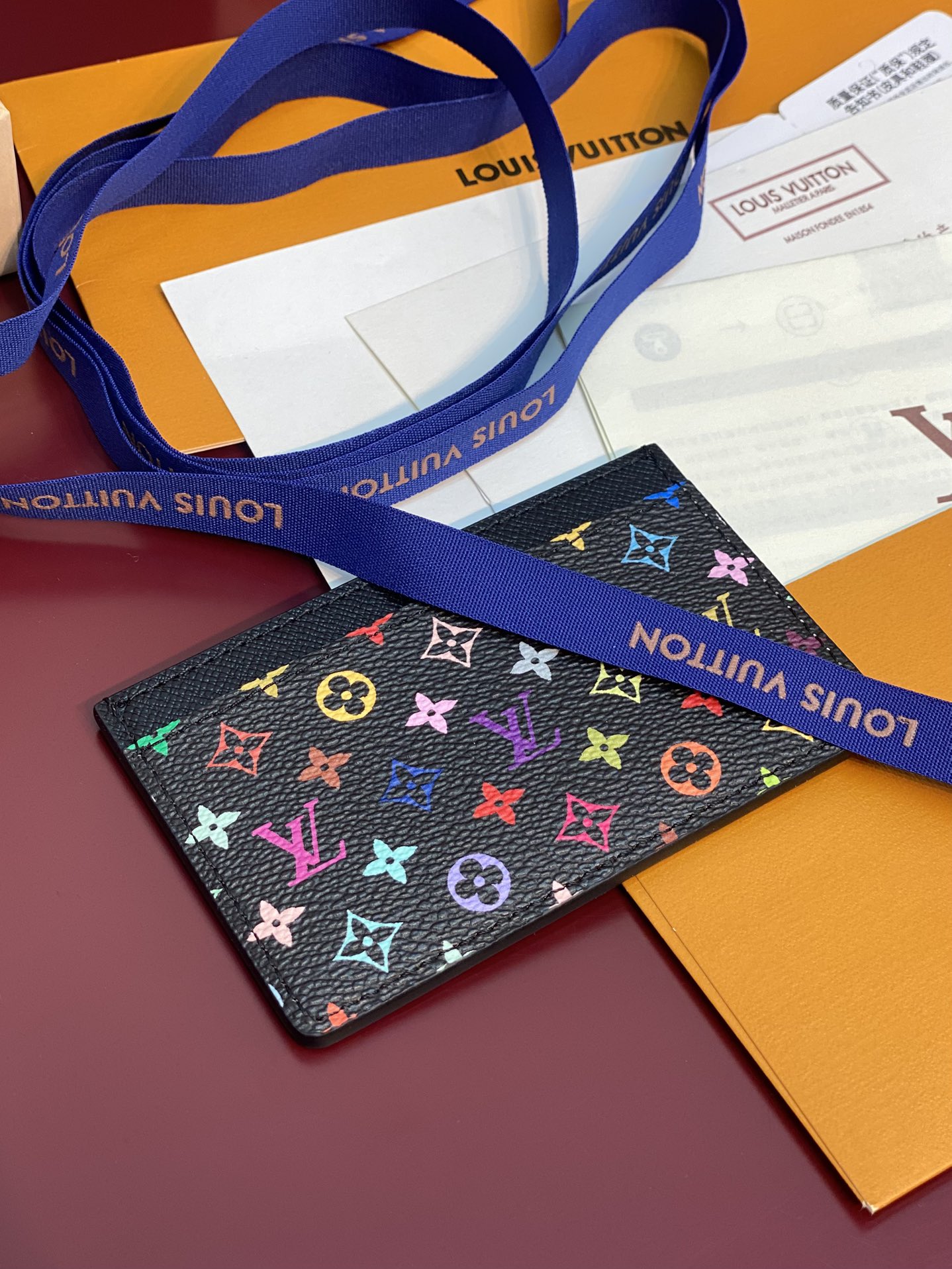 [TOP] Louis Vuitton LV Business Card Holder 11*7*0.5cm - Monogram