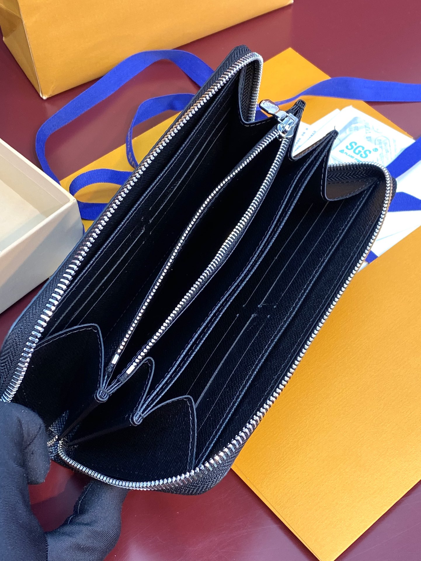 [TOP] Louis Vuitton LV Zip Wallet 19*10cm - Monogram