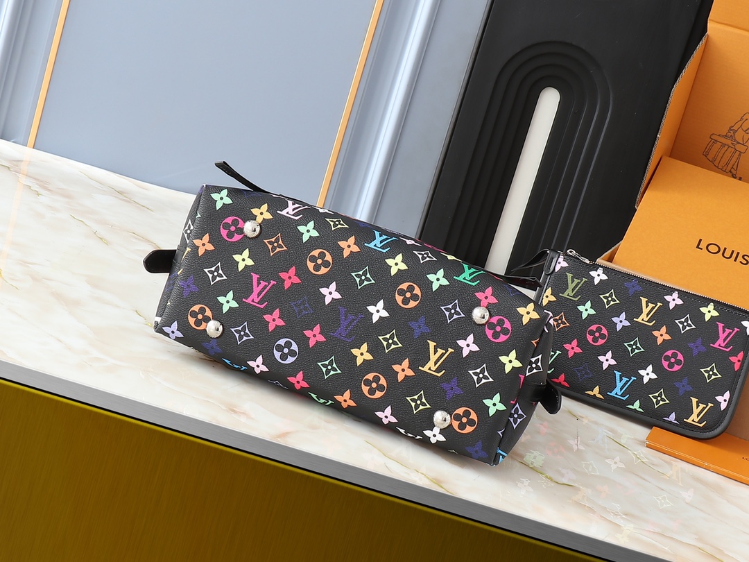 [TOP] Louis Vuitton LV Carryall Bag 29x24x12cm - Black