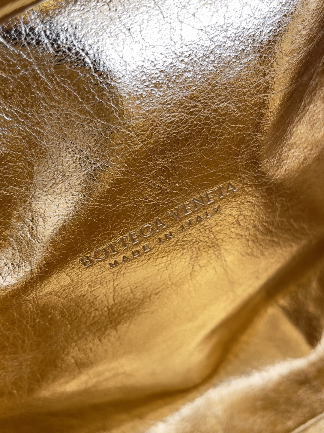 [TOP] Bottega Veneta BV Lauren 1980 Clutch Bag 27x15x8cm/31.5x16.5x11cm - Gold/Silver