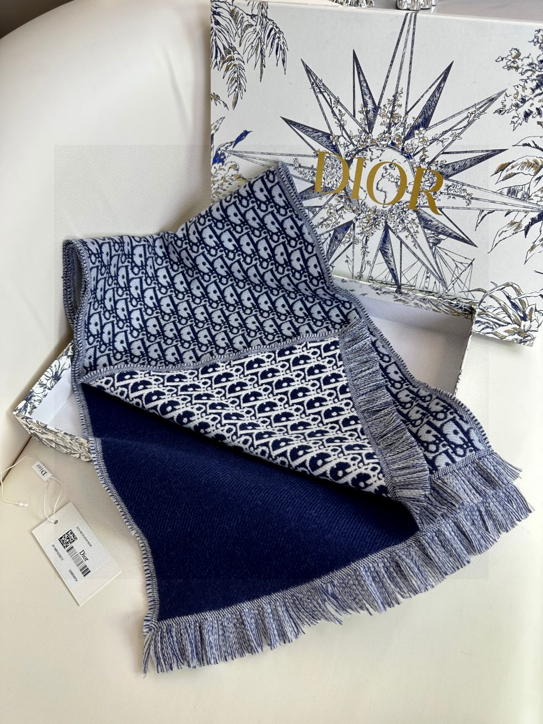 [TOP] Christian Dior Men's/Women's Scarf 33x200 cm - 2 Colors