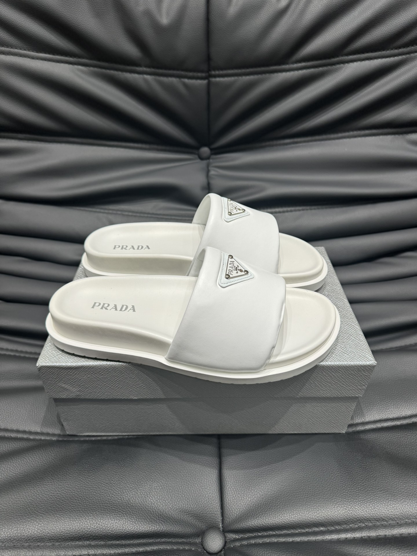 [TOP] PRADA Men's Casual Slides - 3 Color