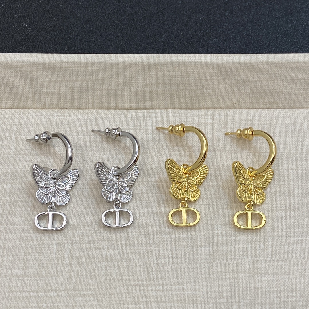 [TOP] Christian Dior Earrings -2 Colors
