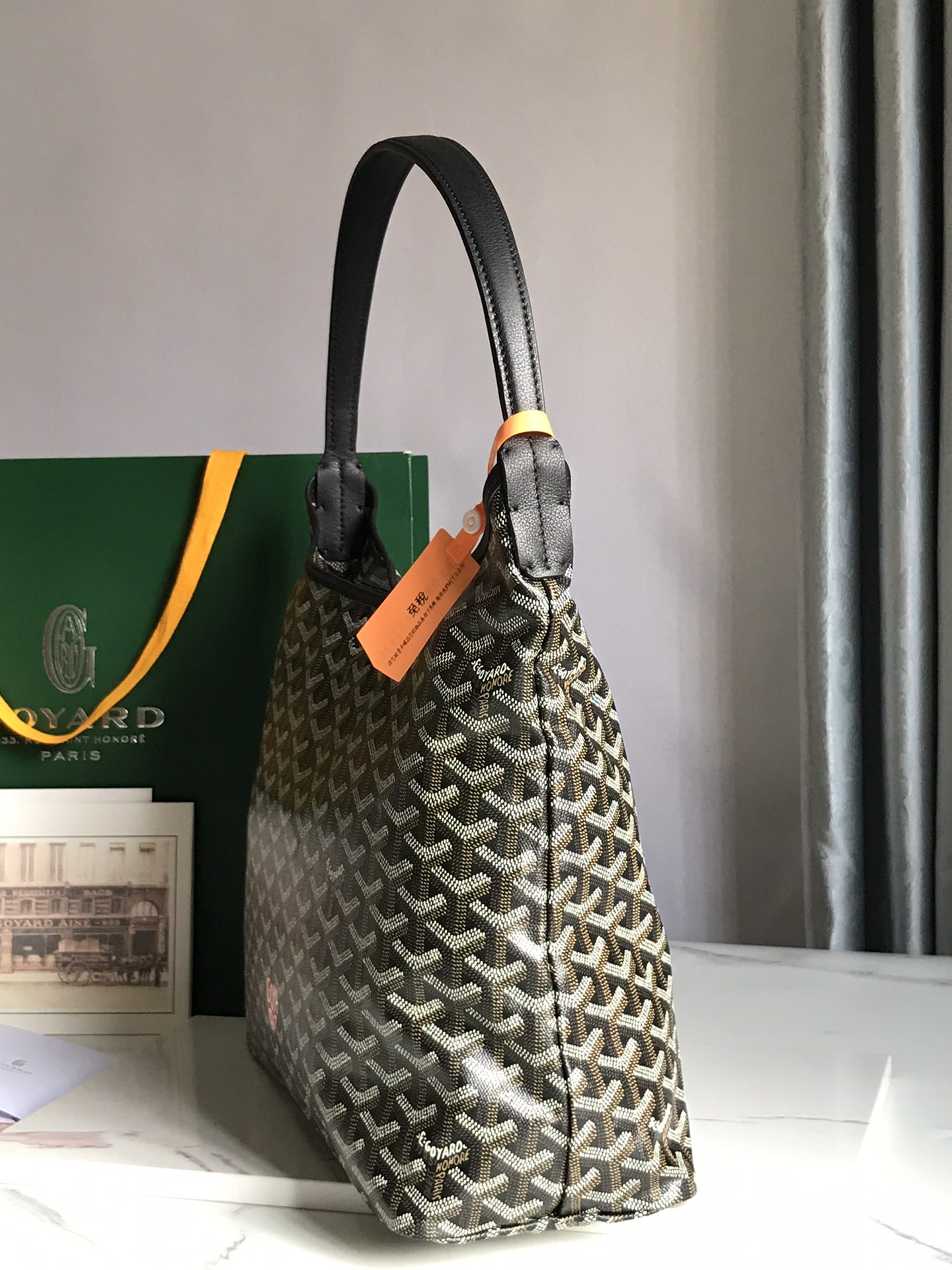 [TOP] Goyard Hobo Bohème Bag with Heart Printed 42×27×15cm - 7 Colour