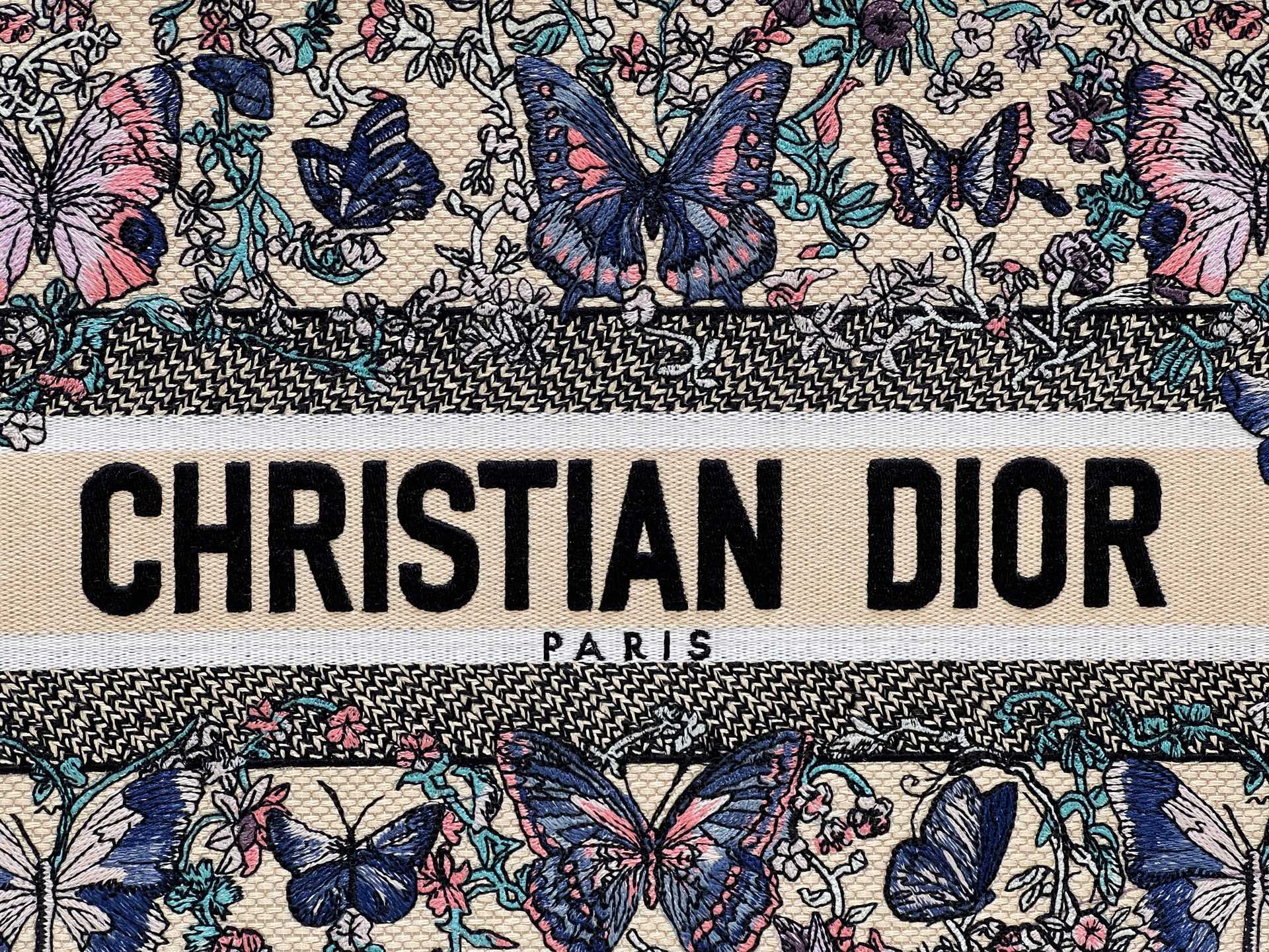 [TOP] Christian Dior  Book Tote Bag - 2 Sizes - Pink and Beige