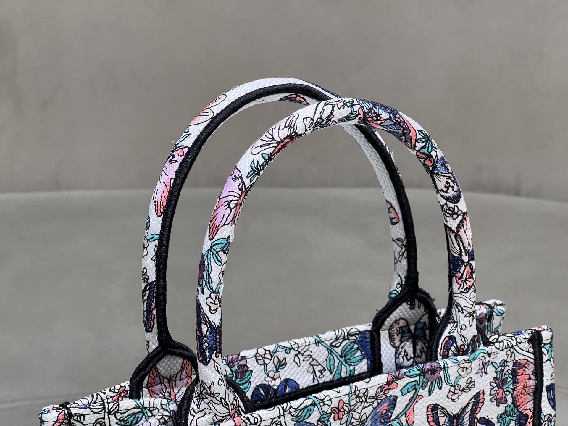 [TOP] Christian Dior  Book Tote Bag - 3 Sizes - White and Blue